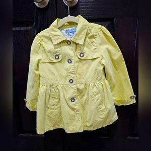 OshKosh B'gosh Girls Trench Coat 4T